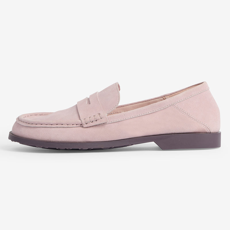 Mocasines Monologue de piel lavanda