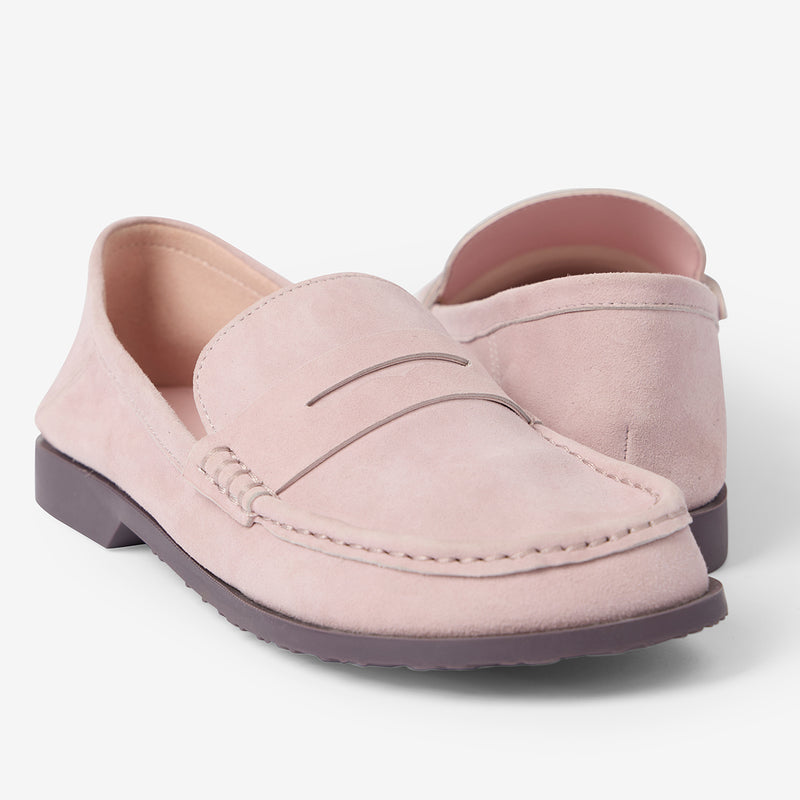 Mocasines Monologue de piel lavanda – imagen 4