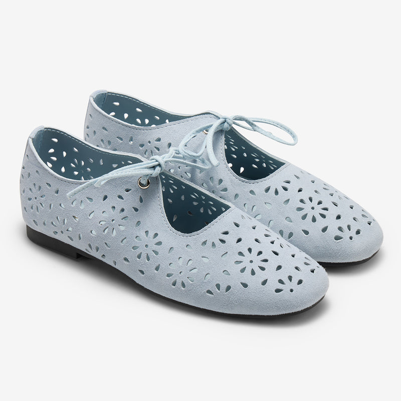 Merceditas Rosetón de Florencia azul cielo – imagen 2