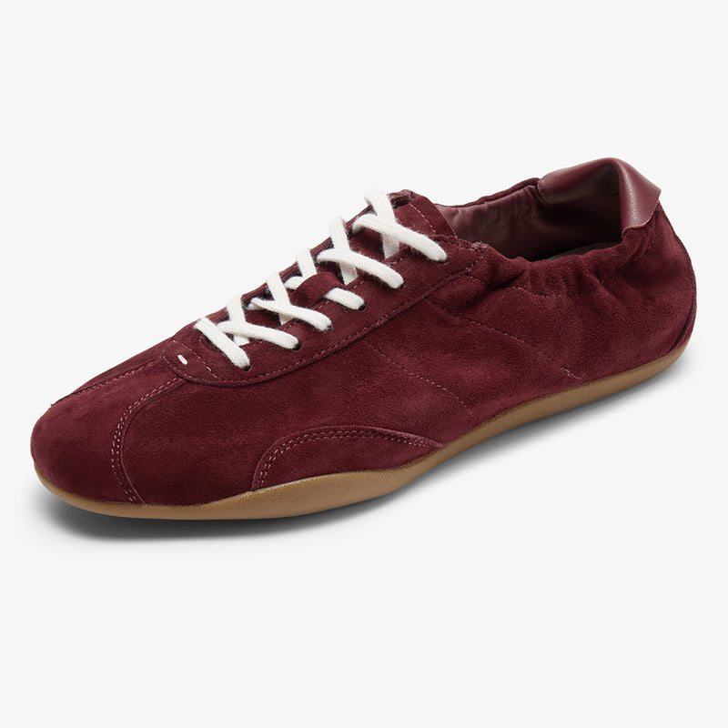 Zapatillas Solus Pes de piel granate – imagen 5