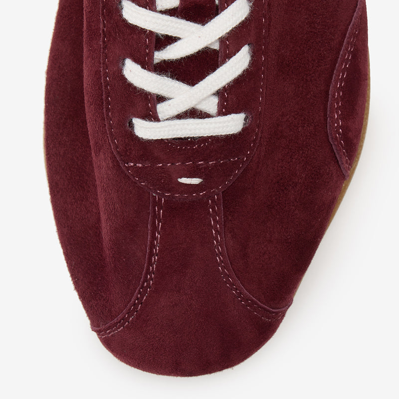 Zapatillas Solus Pes de piel granate – imagen 6