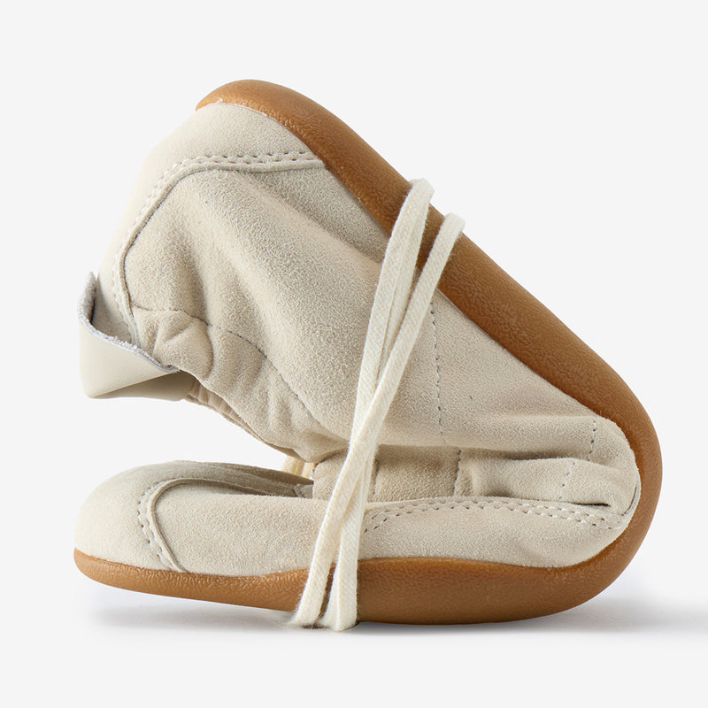 Zapatillas Solus Pes de piel albaricoque – imagen 4