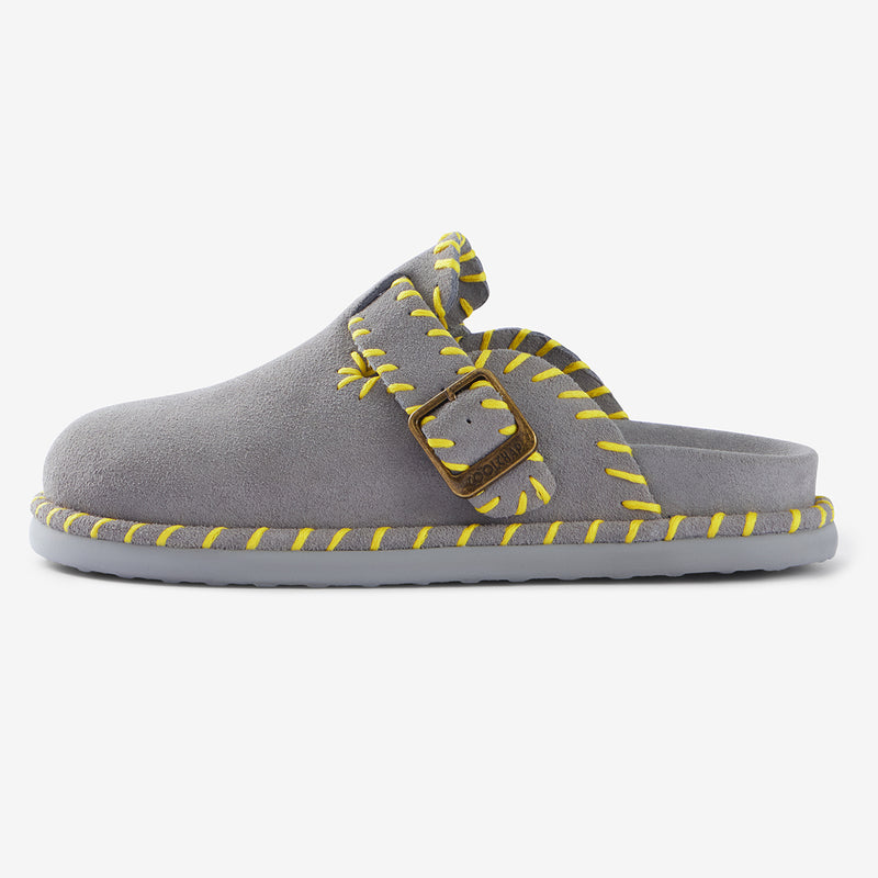 Sandalias Space Patchwork de piel Termosolar
