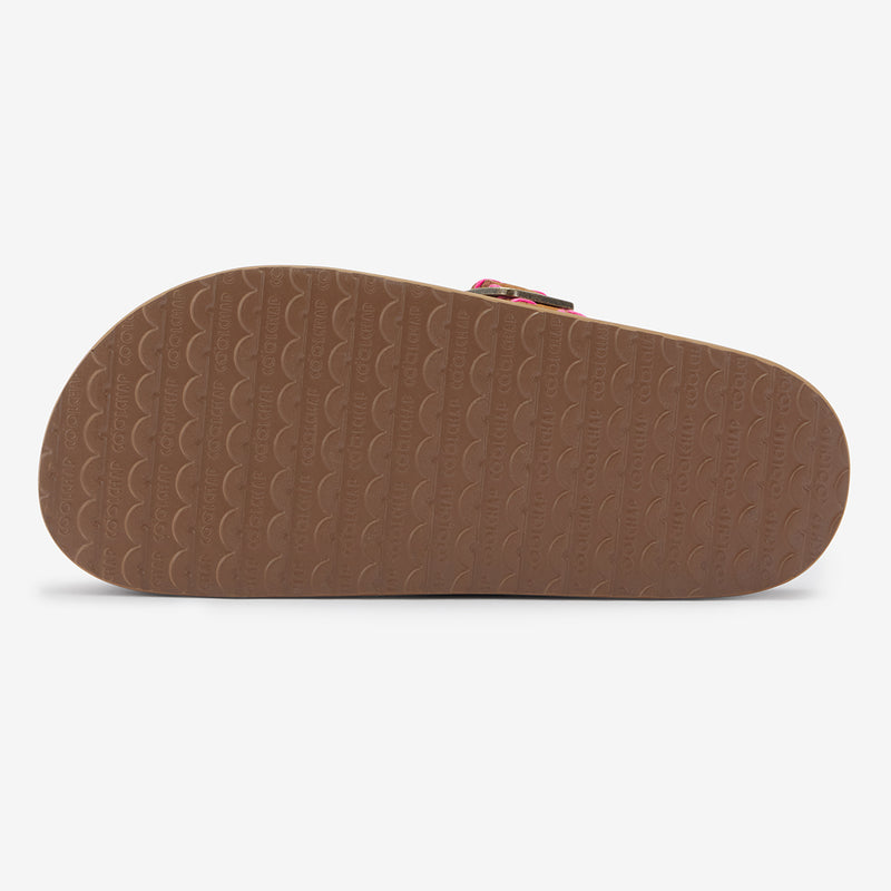 Sandalias Space Patchwork de piel rosa – imagen 6